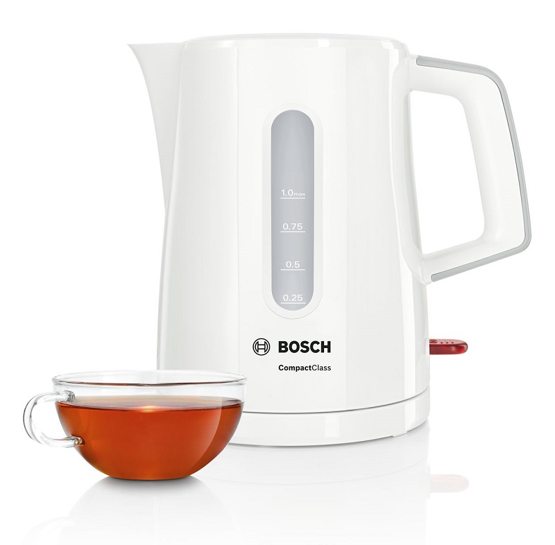 Электрочайник BOSCH CompactClass TWK3A051 White купить по низкой цене в ...